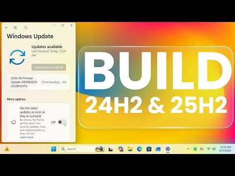 Windows 11 25H2 Spring Update is HUGE 🤯 Xbox Mode + AI Taskbar + Explorer Fixes (KB5083631)