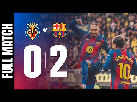 FULL MATCH | VILLARREAL 0 vs 2 FC BARCELONA | LALIGA 2025/26 MD17 🔵🔴