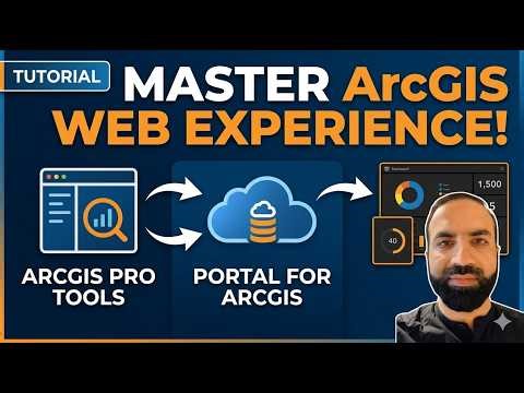 ArcGIS Web Experience Tutorial ArcGIS Enterprise #arcgis #esri #enterprise