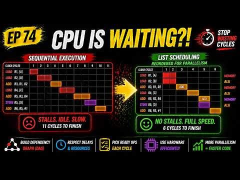 The "Greedy" Algorithm That Perfectly Packs Your CPU Clock Cycles (Ep. 74)