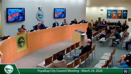 Puyallup City Council discuss lahar report