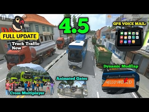 FINALLY! BUSSID V4.5 New Update: 100% EVERYTHING Added!(Maleo's BEST Update) Bus Simulator Indonesia