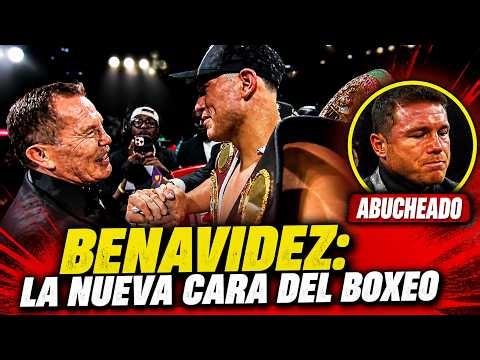 EL FIN DE UNA ERA: CHÁVEZ CORONA A BENAVÍDEZ MIENTRAS LA ARENA ABUCHEA A CANELO