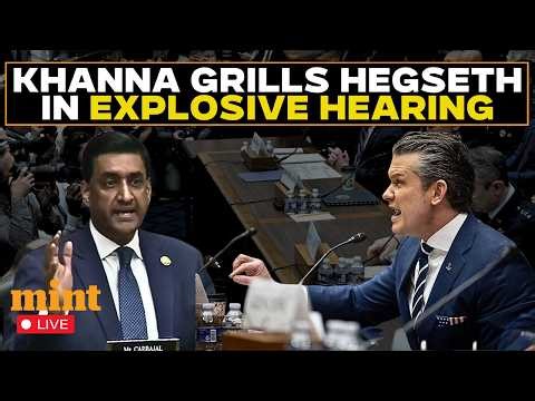 LIVE | Hegseth Under Fire As Rep. Ro Khanna Exposes True Cost of Iran War & Civilian Deaths | USA