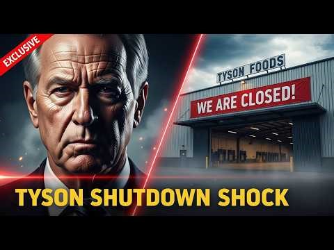 Economic Shock: Tyson Closures Spark Trump’s Explosive Reaction