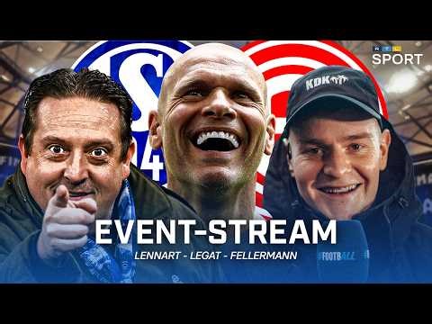 LIVE | Schalke 04 vs. Fortuna Düsseldorf mit Schalke-Lennart Thorsten Legat und Julius Fellermann ⚽️