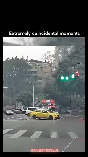 I'M History Teller on Instagram: "The post features a 1-minute compilation video of split-screen "coincidental moments," showcasing serendipitous synchronizations like a chicken laying an egg timed perfectly with a passing car or traffic lights mirroring pasta shapes, curated by Rainmaker1973 to evoke wonder through everyday improbabilities. These clips highlight synchronicity, a concept explored in psychology (e.g., Carl Jung's theory of meaningful coincidences), with the video's viral appeal s