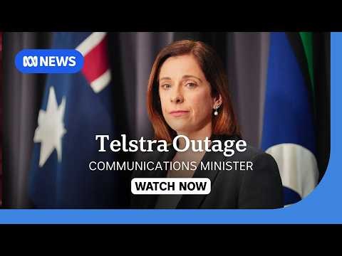 IN FULL: Communications Minister Anika Wells speaks about Telstra outage | ABC NEWS