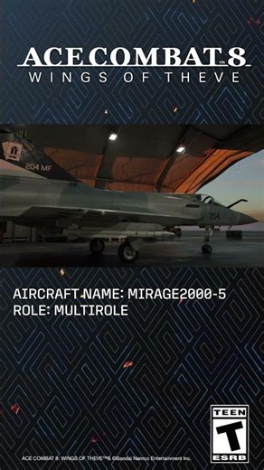 Playable aircraft: Mirage2000-5