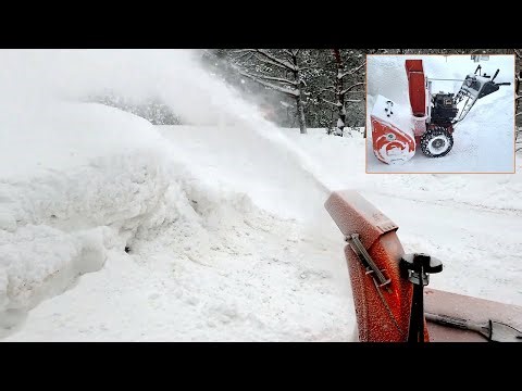 ARIENS SNOWBLOWER IN ACTION! JANUARY 2026 AFTER TWO SNOW STORMS