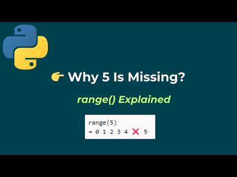 range() in Python Explained | How range() Really Works