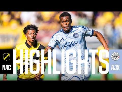 Highlights NAC Breda - Jong Ajax | Keuken Kampioen Divisie
