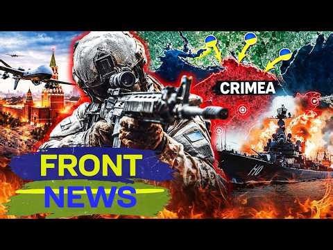 ⚡️MEGA EXPLOSIONS IN CRIMEA! KEY RUSSIAN TARGETS DESTROYED! THOUSANDS OF DRONES ATTACK! | FRONT NEWS
