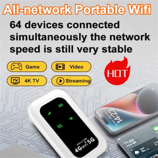 [Power On And Use, Free For Life] High Speed Portable Car MIFI Pocket Unlocked 5G Wireless Router Long Battery Life For Travel Office/All-network portable /Portable Free Wireless Portable 4G/5G | Lazada Philippines