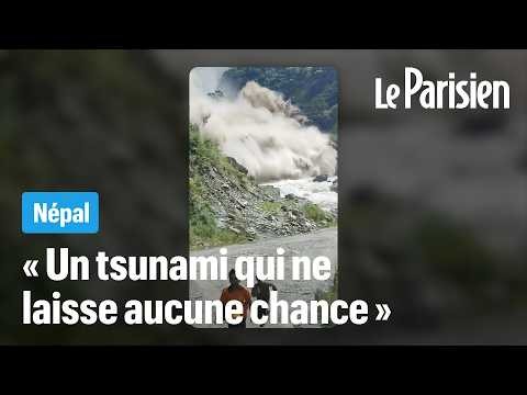 Crues au Népal : la vague a déferlé à plus de 150 km/h