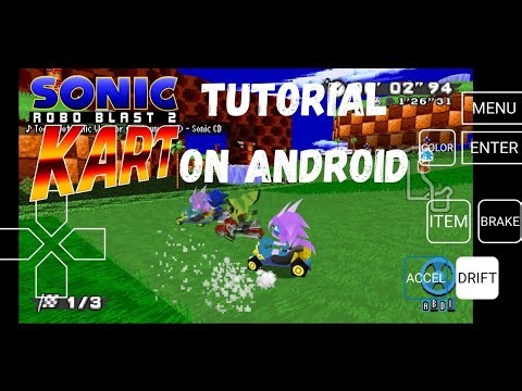 SRB2 KART ON ANDROID WITH MODELS! TUTORIAL
