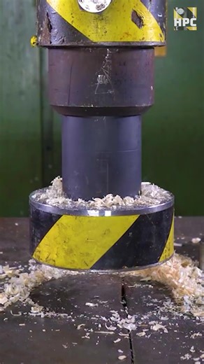 Can sawdust turn back into wood? #crush #satisfying #asmr | Hydraulic press channel