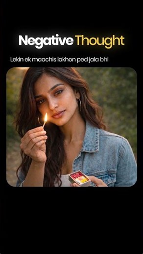 What Happens When Negative Thoughts Control Your Life? | Motivation Shorts