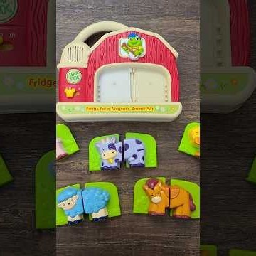 LeapFrog Farmer Tad FRIDGE FARM Magnetic Animal Set Chick Pig Horse Sheep Cow FOR SALE!