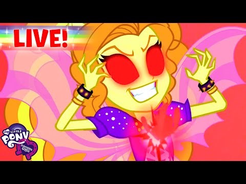 🔴 Equestria Girls LIVE 🔮 ALL MOVIES MARATHON 🎥 Full Movies Children's Cartoon | MLP EG
