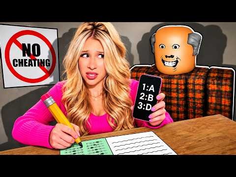 I CHEATED DURING MY EXAM in ROBLOX…