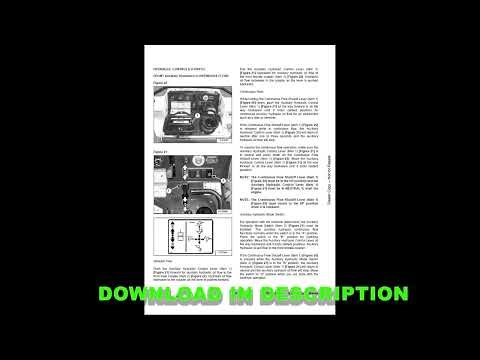 Bobcat MT52 Mini Track Loader Operator’s Manual PDF English – Complete Operation Guide