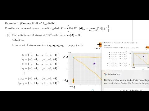 5th Exercise, Optimization for Machine Learning, Sose 2023, LMU Munich