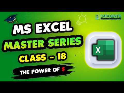 MS Excel - Cell Reference | Relative, Absolute and Mixed Cell Reference | Educational Video