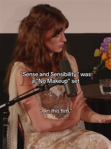 Nope, not even chapstick. #DaisyEdgarJones stopped by for a special live episode of #Vogue’s #TheRunThrough, where she discussed the making of the film with #ChloeMalle, including wardrobe, and makeup (or lack thereof)! Tap the link to listen to the full episode.