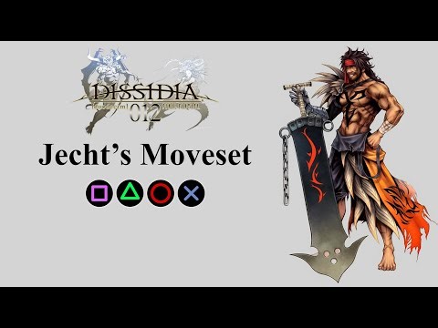 Jecht's Moveset | Combo Moves, Bravery Attacks, HP Attacks & EX Burst【Dissidia 012 Final Fantasy】
