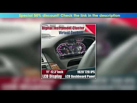 Must Buy 12.3''Inch Digital Instrument Gauge Cluster For BMW E70 E71 X5 X6 Speedometer Virtual Cock