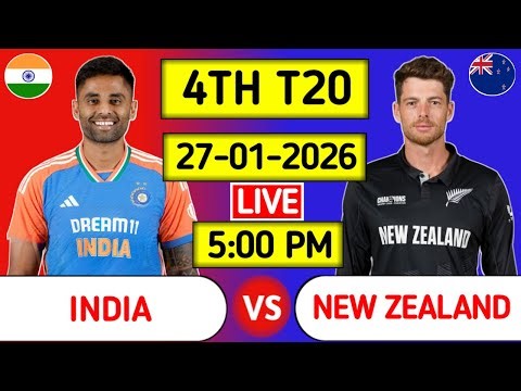India Vs New Zealand 4th T20 Live Score - Part 2