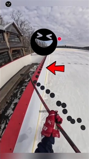 Why Hockey Players Do This Prank? 🏒😂 #funny