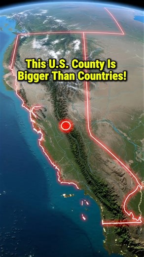 This U S County Is Bigger Than Countries! 🌎
