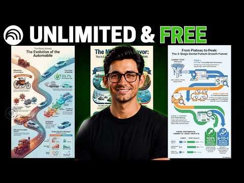 How to Create STUNNING Infographics in 30 Seconds with NotebookLM (FREE)