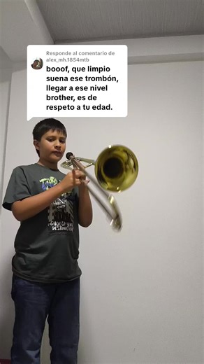 Respuesta a @alex_mh.1854mtb #JovenTrombonista #SoloDeTrombon #SalsaMusic #TalentoTikTok #TrombonSalsero