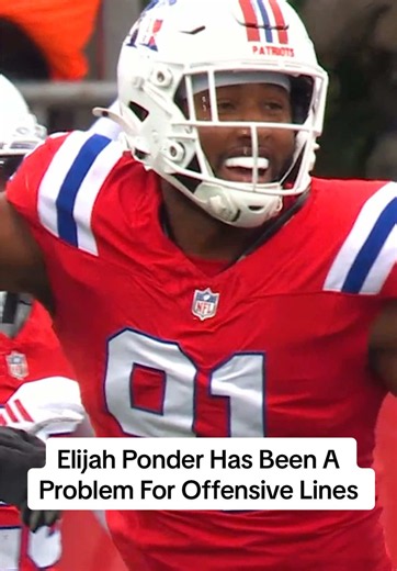 Patriots’ second-year edge rusher Elijah Ponder has been a problem for offenses in 2026. #nfl #nflfootball #newenglandpatriots #afceast