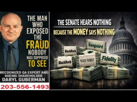 “THE SENATE HEARS NOTHING BECAUSE THE MONEY SAYS NOTHING”BlackRock, State Street, Vanguard, Fidelity