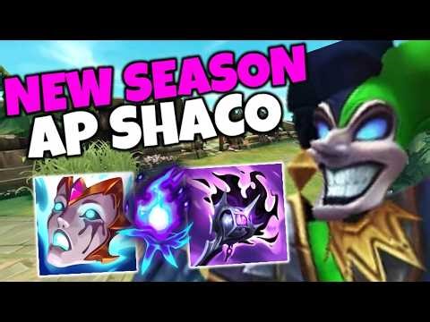 NEW SEASON AP SHACO IS 100% AMAZING! (DEATHFIRE TOUCH IS BROKEN)
