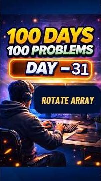 Rotate Array⚡ Reverse Trick | Leetcode 189 #shorts #viral #explore #java #dsa #faang #coding #python