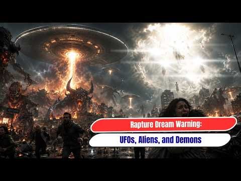 Rapture Dream Warning: UFOs, Aliens, and Demons