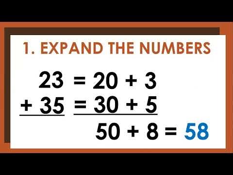Addition Without Regrouping Using Expanded & Shortcut Method ➕✨