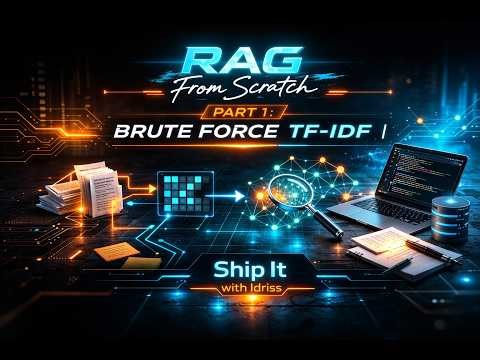 RAG From Scratch Part 1: Build TF-IDF Retrieval in Pure Python | Ship It with Idriss
