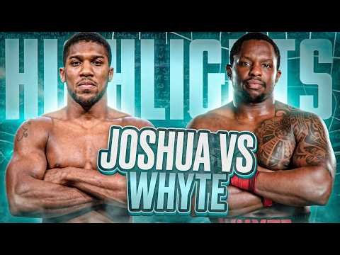 Tyson Fury In Trouble? Anthony Joshua (UK) vs Dillian Whyte (UK) | Full Fight Highlights
