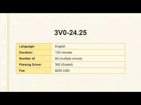 3V0-24.25 Practice Exam Explained | Advanced VMware Cloud Foundation 9.0 vSphere Kubernetes Service