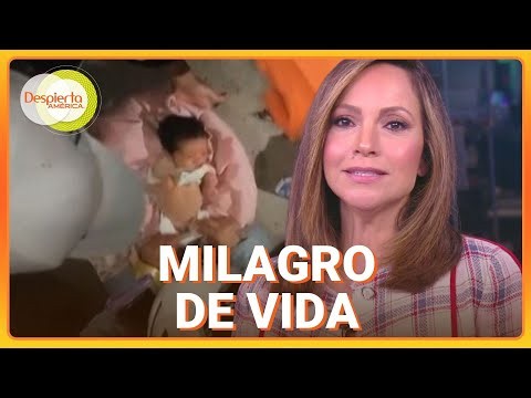 Satcha Pretto conversó con el padre que rescató a su bebé y esposa en Venezuela | Despierta América