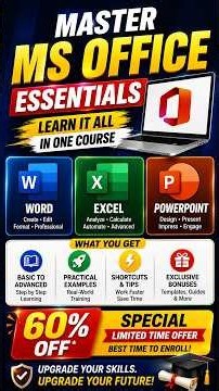 Learn MS Office From Basic to Advanced
