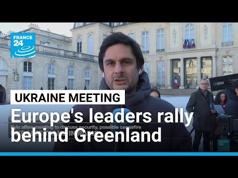 European leaders push back on Trump's wish to take over Greenland ahead of Ukraine talks