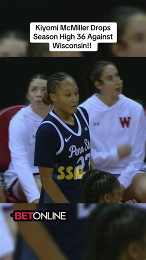 Kiyomi McMiller Scores 36 Points Against Wisconsin