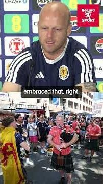 Steven Naismith hails the Tartan Army for showing the world 'what an AMAZING country we are'